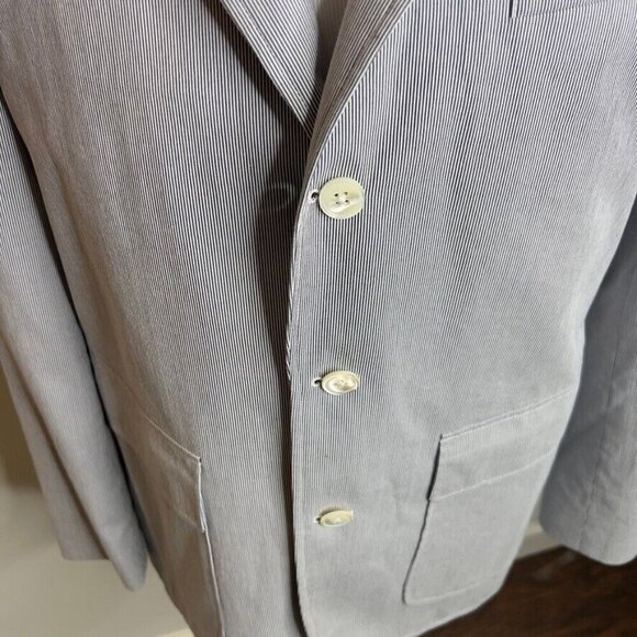 J.Crew $398 Kenmare Relaxed-fit suit jacket in Italian cotton pincord 39R BV098 - Picture 4 of 15